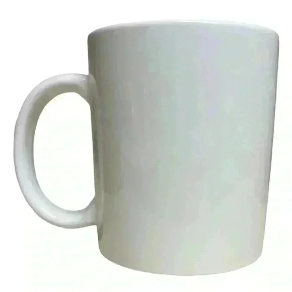 Original colorful butterfly collage art mug signed Andy 2003 - Picture 4 of 7